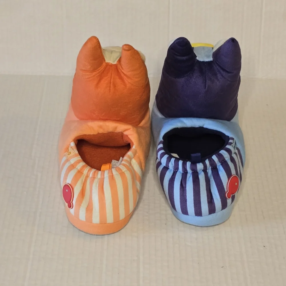 Bluey Bingo Slippers House Shoes Kids Size 13/1 Plush Cartoon TV Show Gift